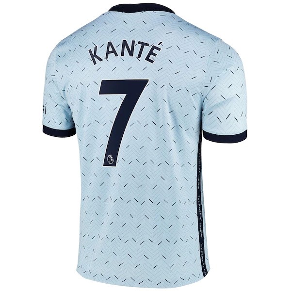 Camiseta Chelsea NO.7 Kante Replica Segunda Ropa 2020/21 Azul